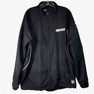 Reebok Black NHL Jacket Men’s Size Medium Anaheim Ducks